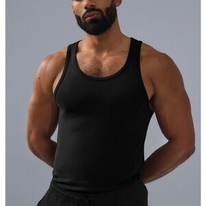 ALO Yoga Black everyday modal rib tank NWT